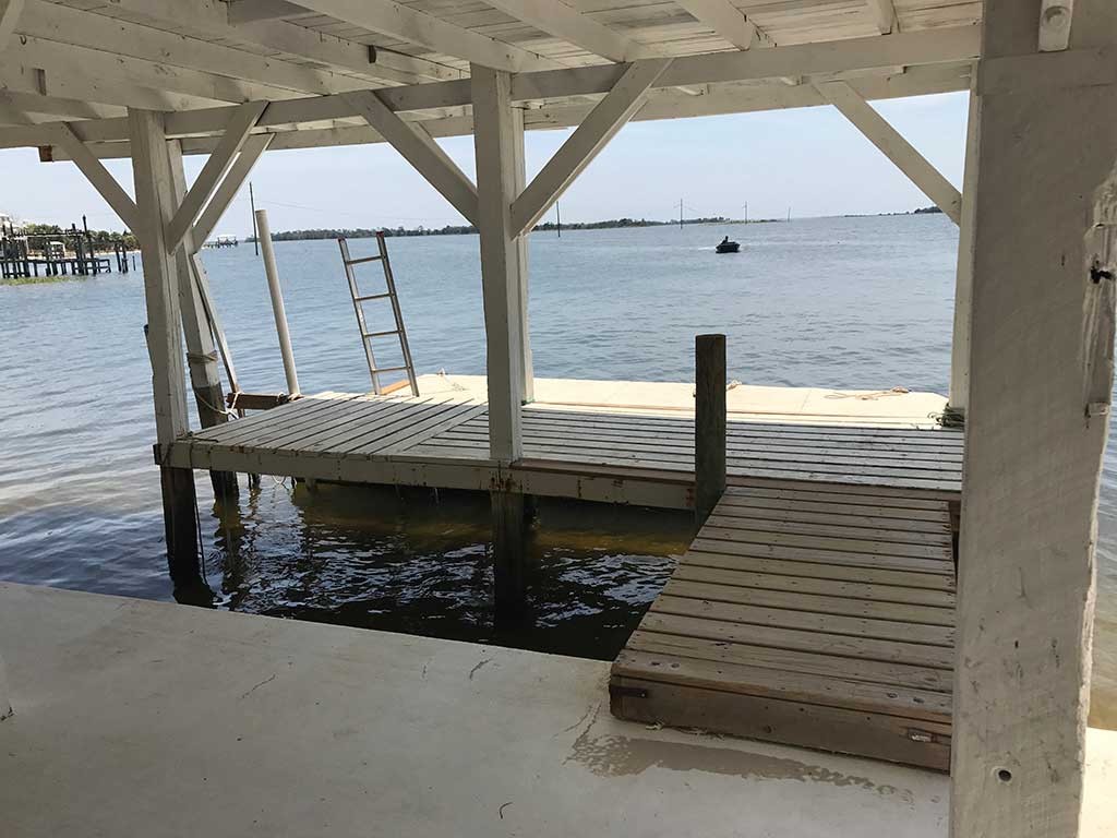 Dock View - Florida Vacation Rentals - Horseshoe Beach Real Estate - Tammy Bryan