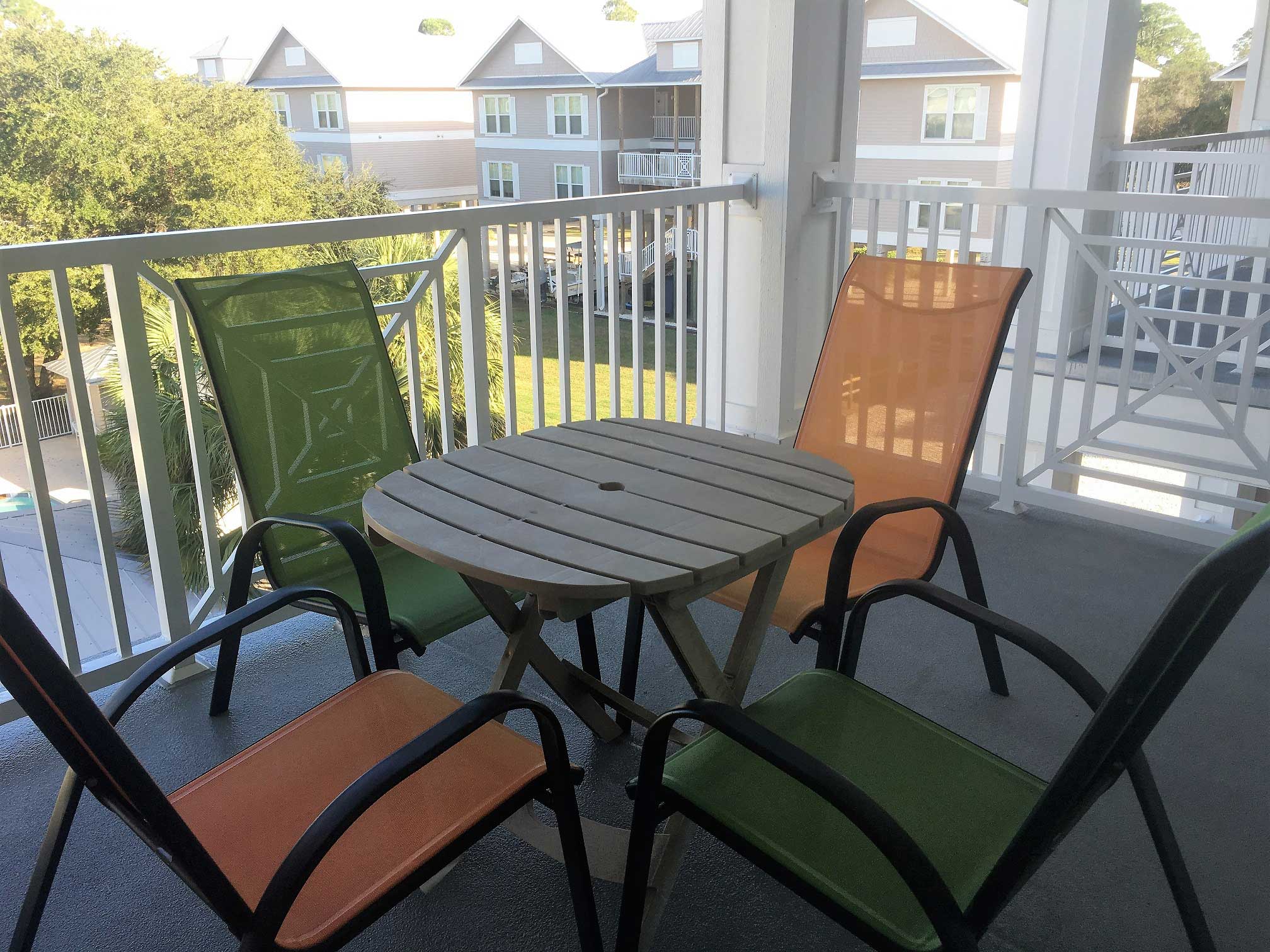 Balcony View - Florida Vacation Rentals - Horseshoe Beach Real Estate - Tammy Bryan
