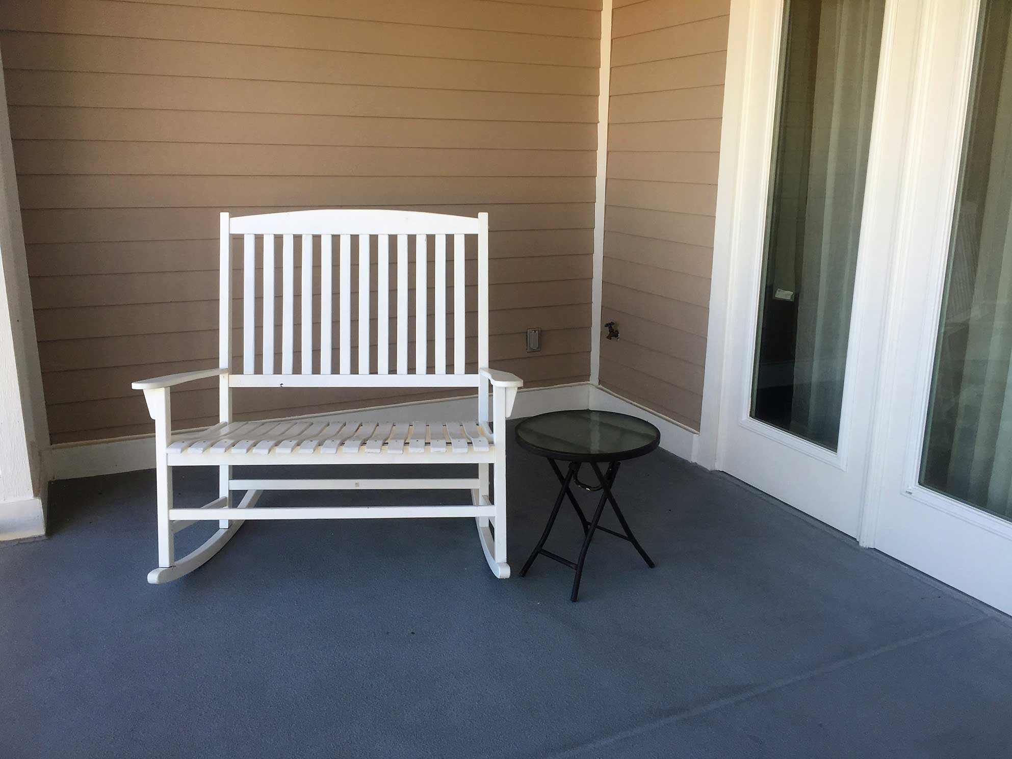 Patio Chair - Florida Vacation Rentals - Horseshoe Beach Real Estate - Tammy Bryan