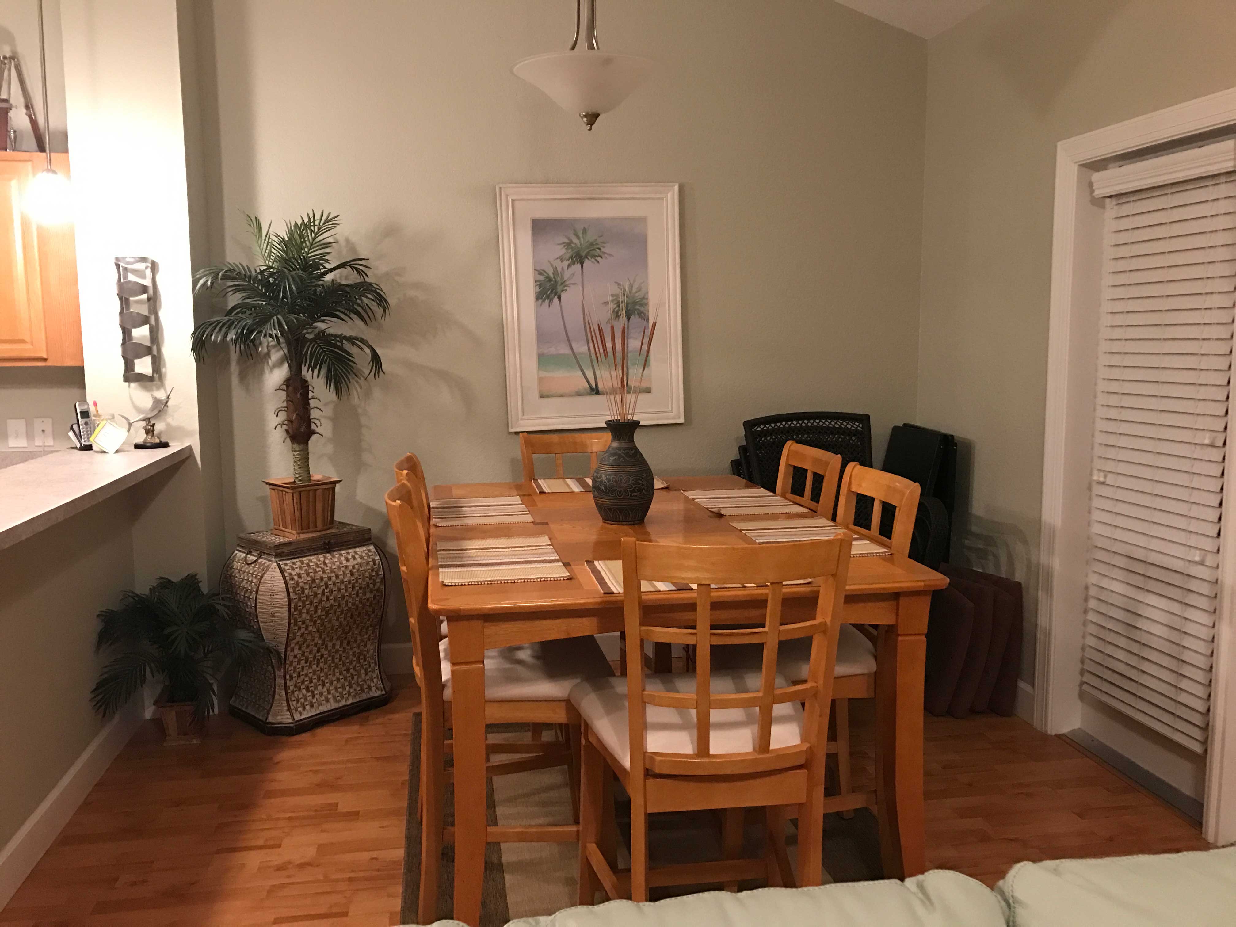 Dining Area View - Florida Vacation Rentals - Horseshoe Beach Real Estate - Tammy Bryan