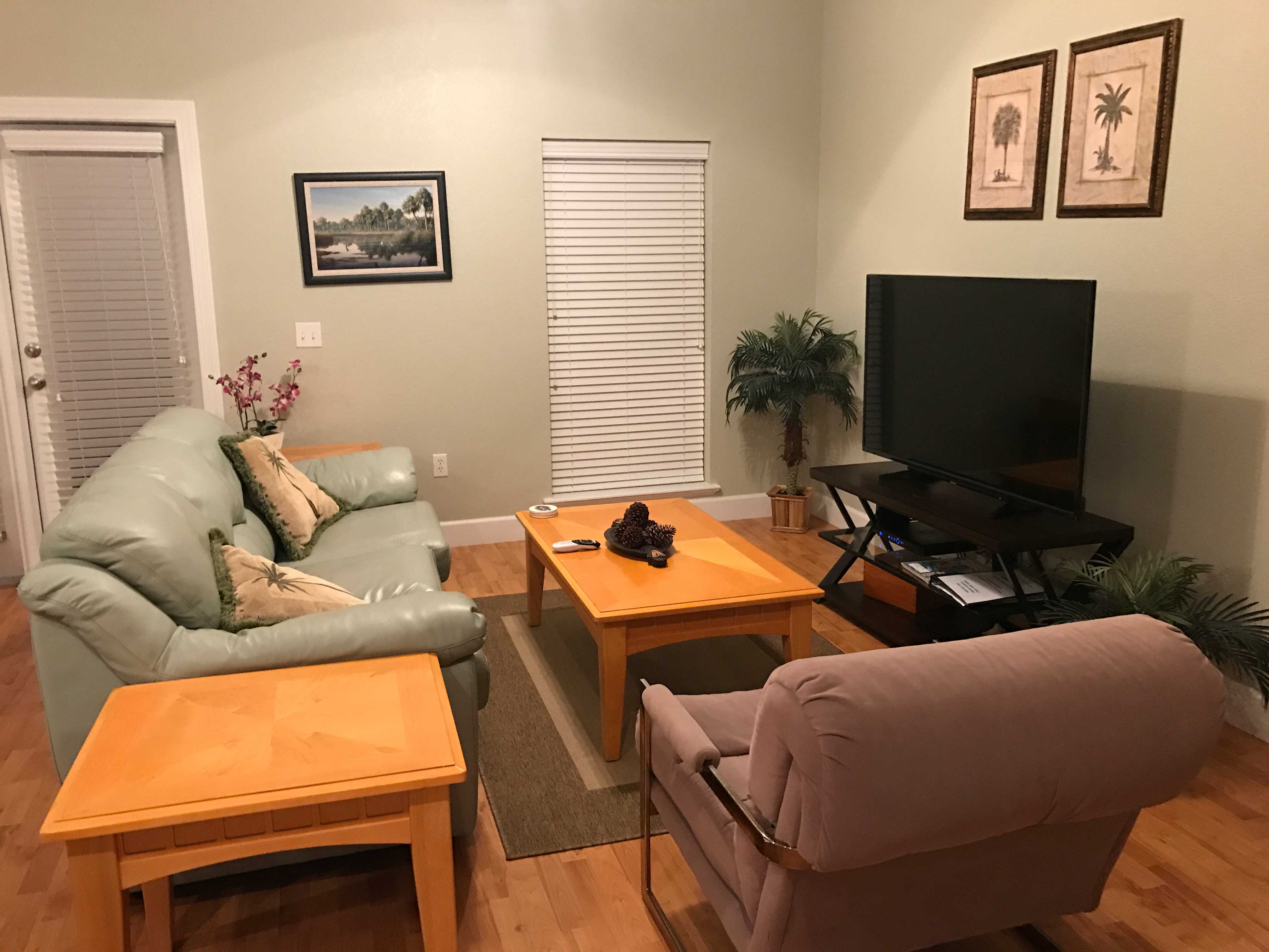 Living Area - Florida Vacation Rentals - Horseshoe Beach Real Estate - Tammy Bryan