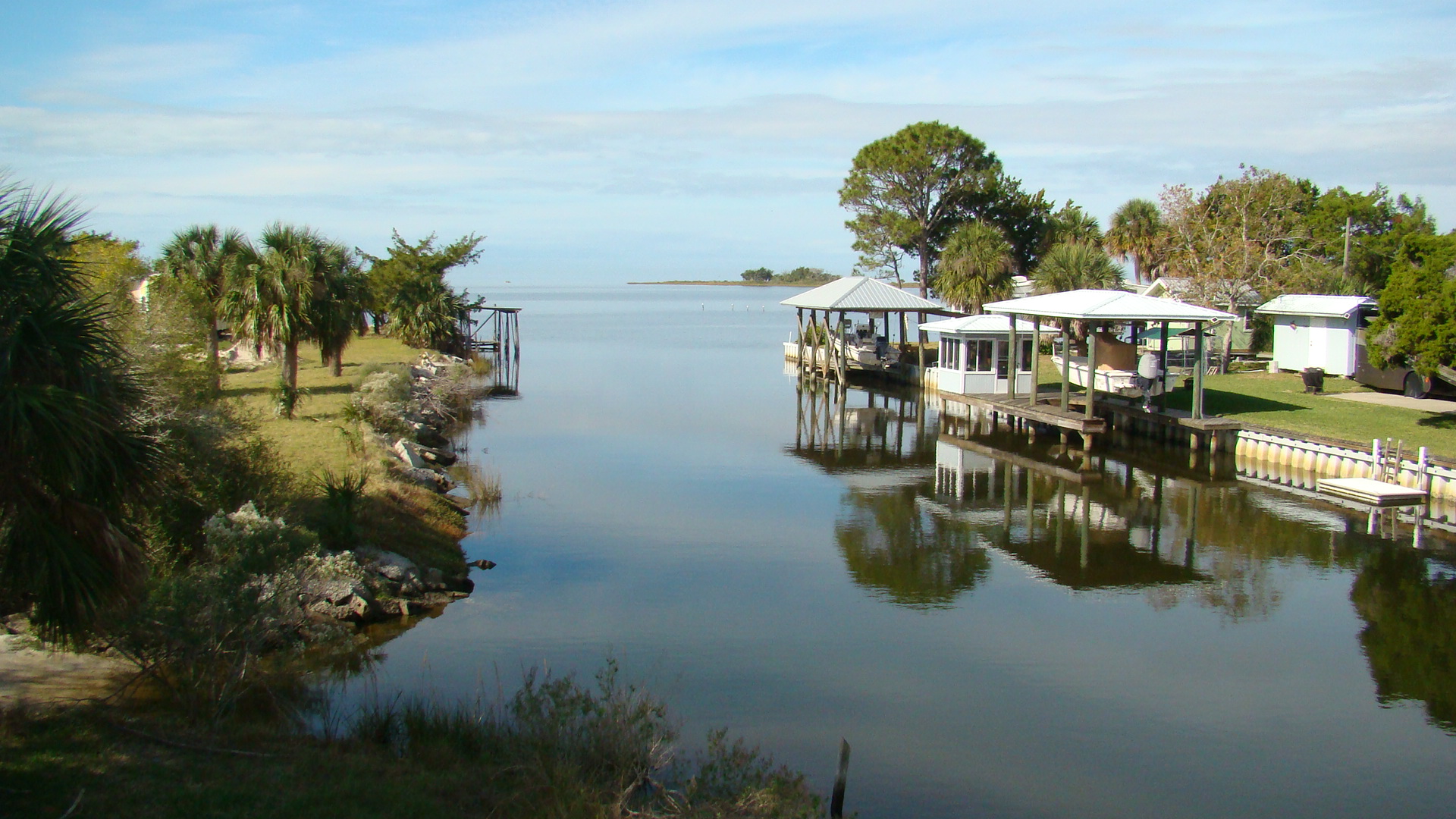Waterfront View - Florida Vacation Rentals - Horseshoe Beach Real Estate - Tammy Bryan