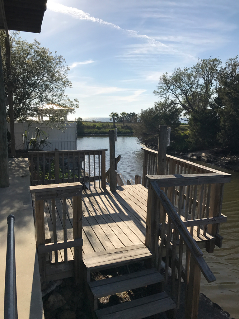 Deck View - Florida Vacation Rentals - Horseshoe Beach Real Estate - Tammy Bryan