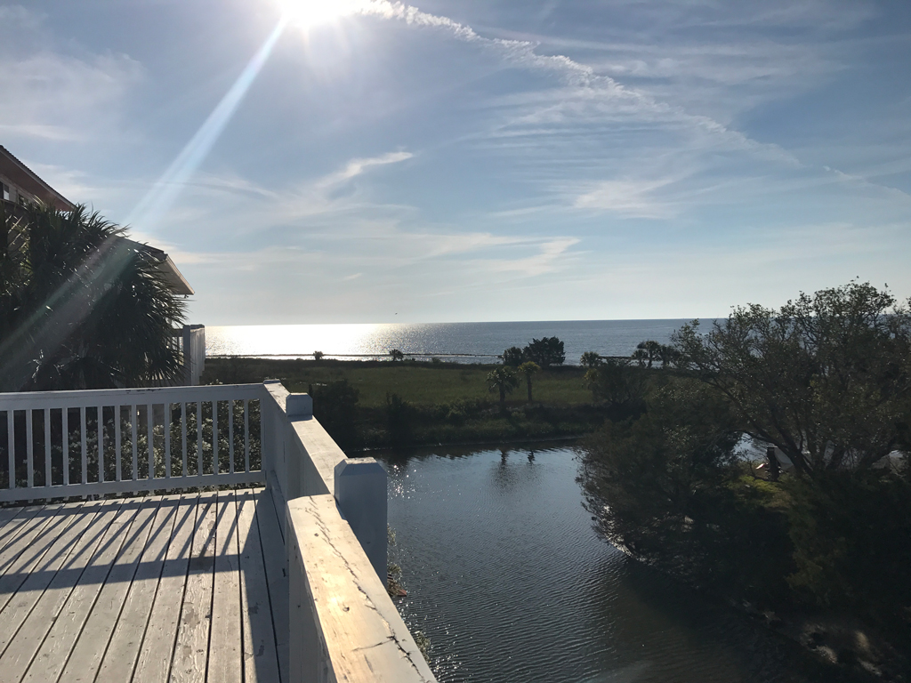 Deck Waterfront View - Florida Vacation Rentals - Horseshoe Beach Real Estate - Tammy Bryan